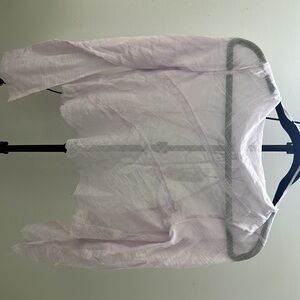 Zara Light Purple Sheer Blouse